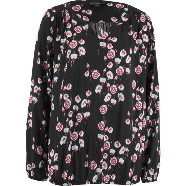 Blusa a maniche lunghe nero Bpc bonprix collection nero