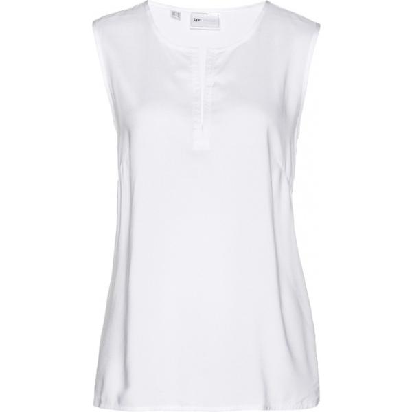 Top con spacco e scollo bianco Bpc selection bianco