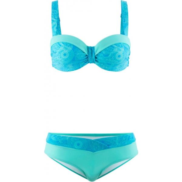Bikini con ferretto Bpc bonprix collection blu