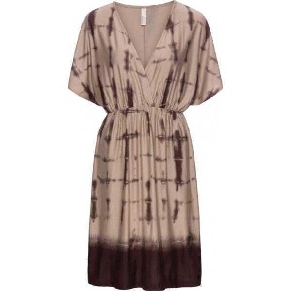 Vestito fantasia con scollo marrone BODYFLIRT boutique marrone