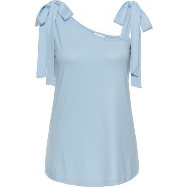 Top con spalline jersey blu Bodyflirt blu