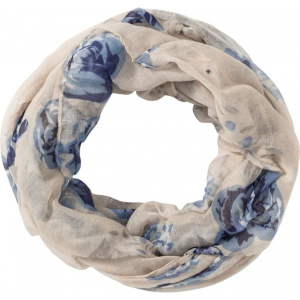 Sciarpina Bpc bonprix collection blu a fiori