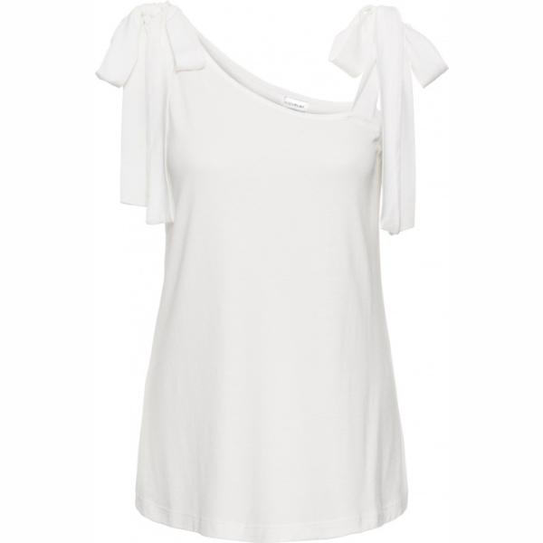 Top con spalline jersey bianco Bodyflirt bianco