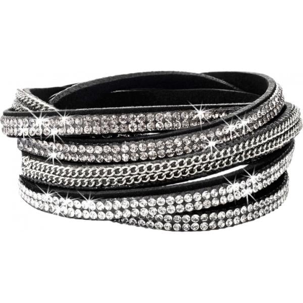 Bracciale con strass nero Bpc bonprix collection nero