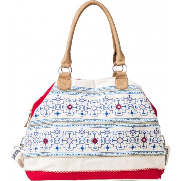 Borsa a mano lunga fantasia beige Bpc bonprix collection