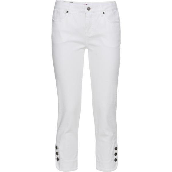 Jeans elasticizzato con bottoni bianco John Baner JEANSWEAR bianco