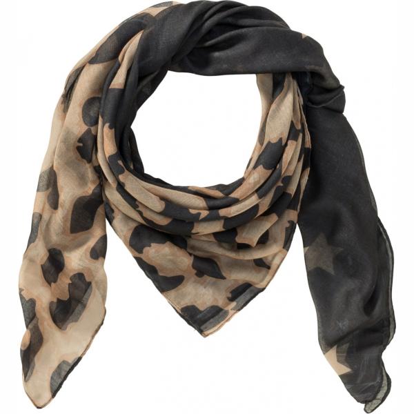 Sciarpa copricapo animalier nero Bpc bonprix collection nero animalier