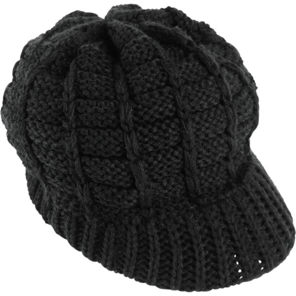 Berretto con visiera Bpc bonprix collection nero