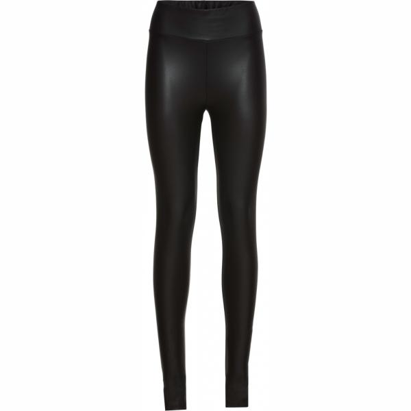 Leggings in pelle sintetica nero Rainbow nero