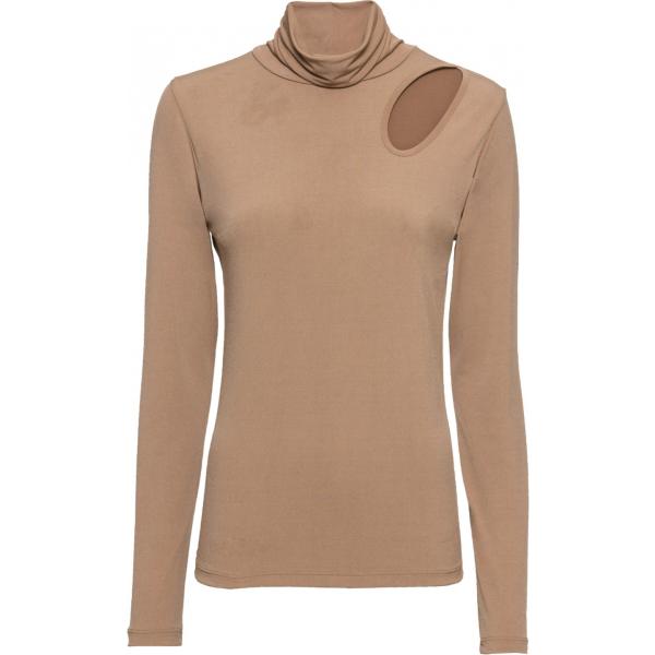 Maglia collo alto beige Bodyflirt