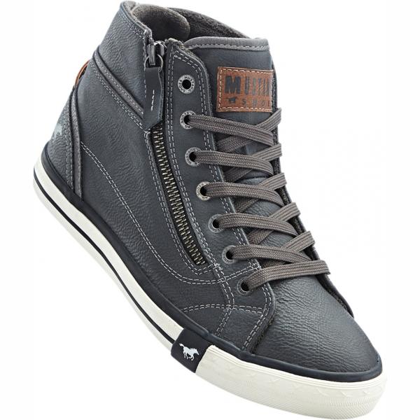 Sneakers con zip grigio Mustang grigio