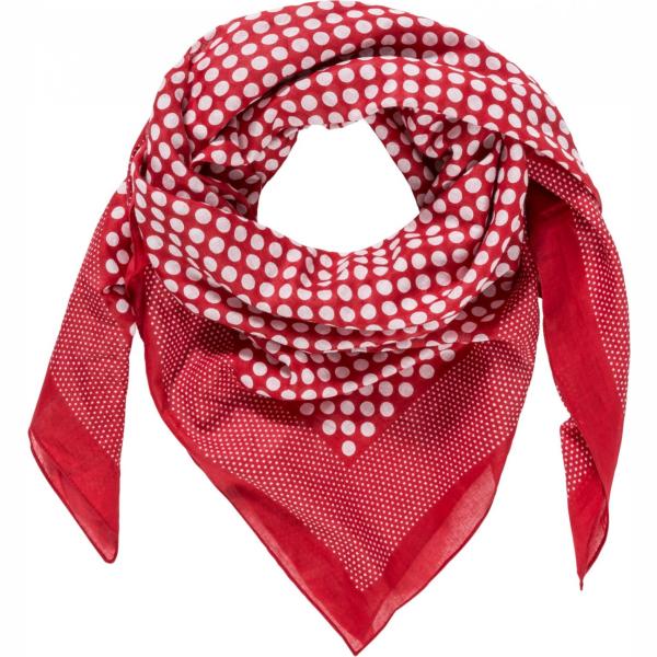 Sciarpina a pois rosso Bpc bonprix collection rosso a pois