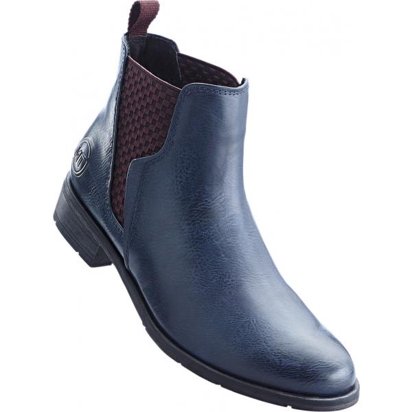 Stivaletti chelsea blu Marco Tozzi blu