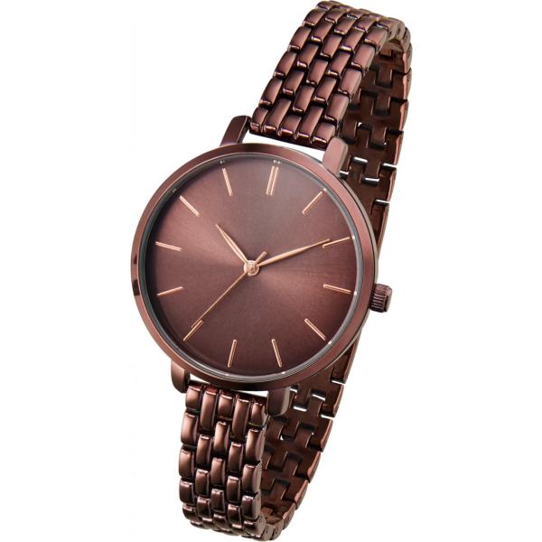 Orologio contrasto marrone Bpc bonprix collection marrone