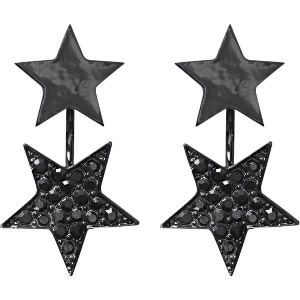 Orecchini con strass nero Bpc bonprix collection nero