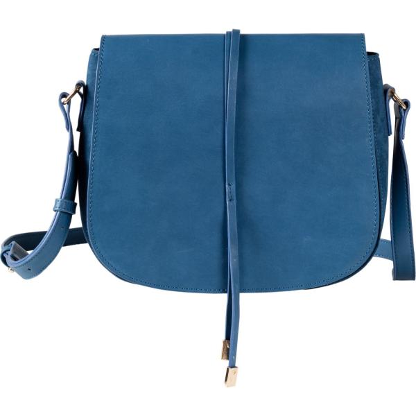 Borsa a tracolla sport in denim Bpc bonprix collection blu