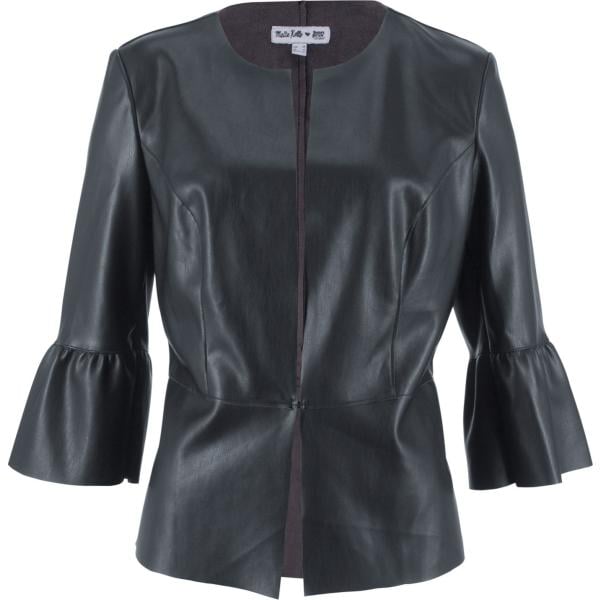 Blazer in pelle sintetica Bpc bonprix collection
