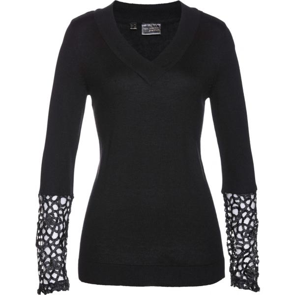 Pullover con pizzo Bpc selection premium