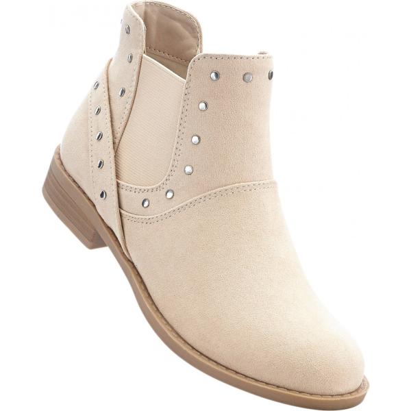 Scarponcini beige Bpc bonprix collection