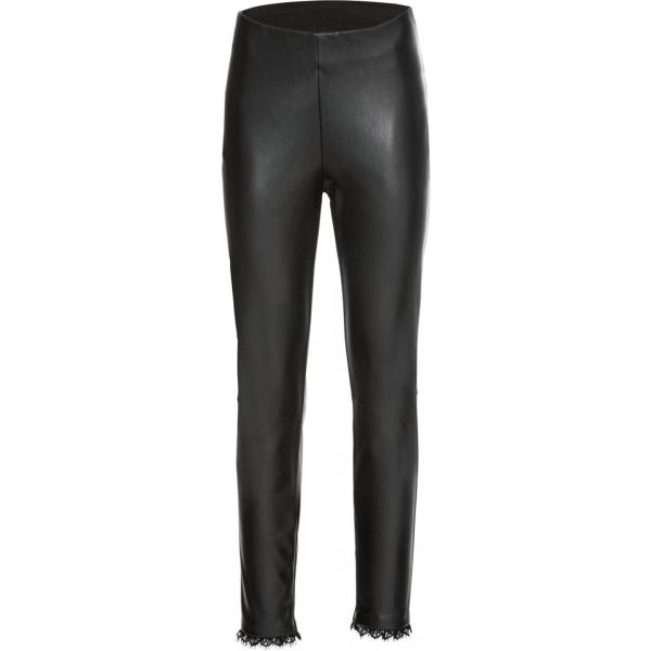Leggings con pizzo in pelle sintetica Bodyflirt