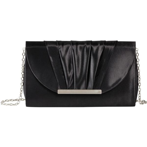 Pochette effetto satinato Bpc bonprix collection nero
