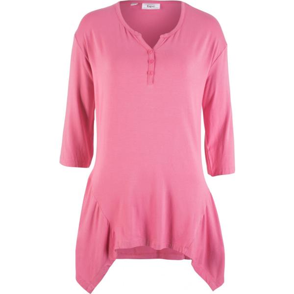 Maglia con scollo fucsia Bpc bonprix collection viola