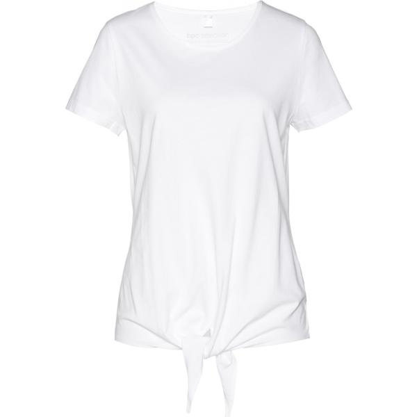 T-shirt con nodi bianco Bpc selection bianco