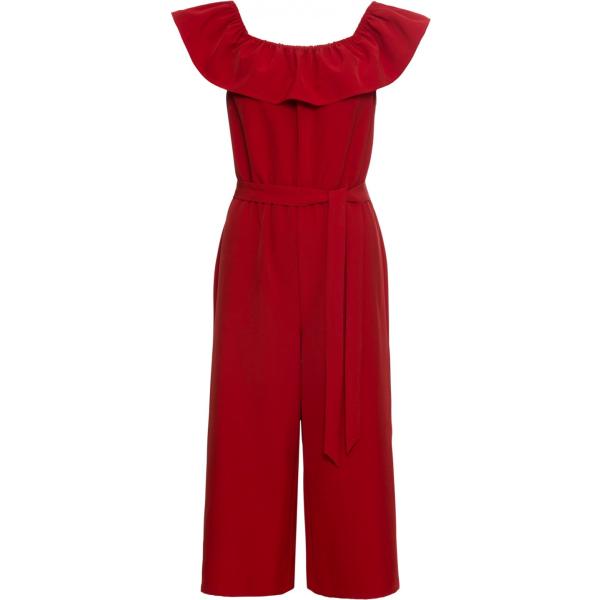 Tuta a culottes con scollo Bodyflirt rosso