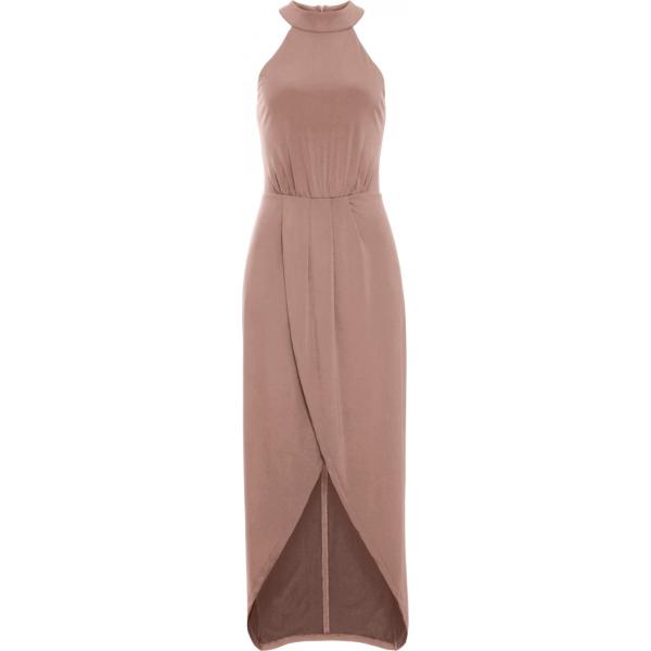 Vestito lungo a portafoglio rosa BODYFLIRT boutique rosa