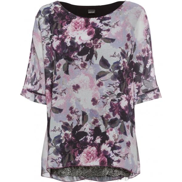 Tunica con pizzo fantasia floreale Bodyflirt a fiori