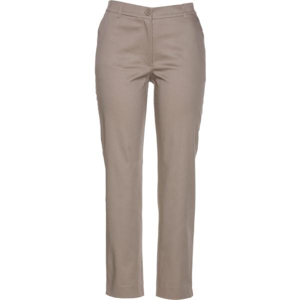 Pantalone spacchetti laterali elasticizzato marrone Bpc selection marrone