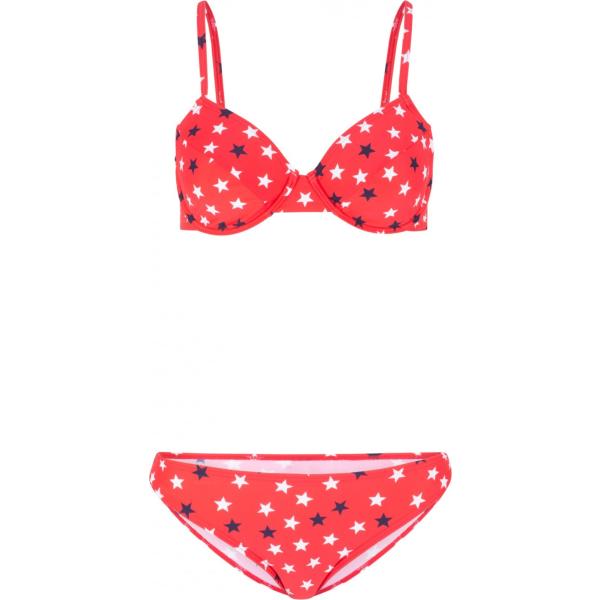 Bikini con ferretto Bpc bonprix collection rosso