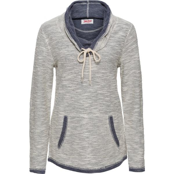 Felpa a maniche lunghe in pile blu John Baner JEANSWEAR blu