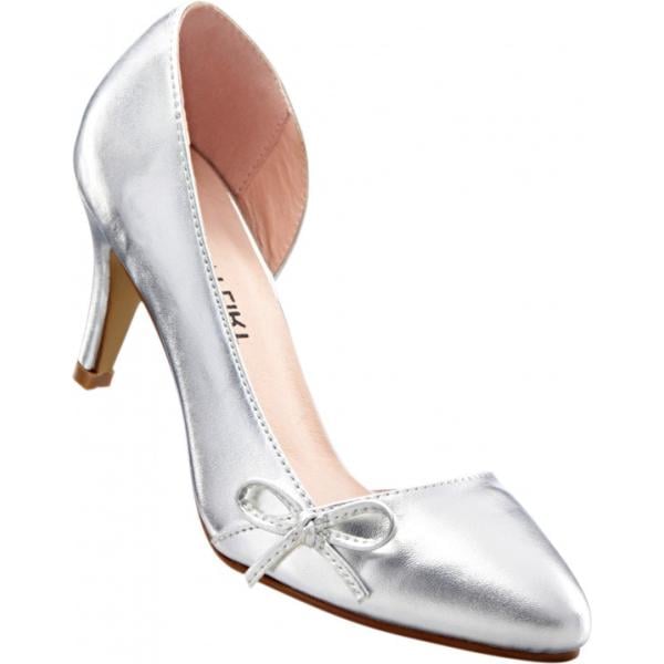 Décolleté pumps con tacco spillo grigio Bodyflirt grigio