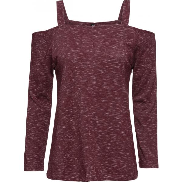 Maglia con spalle scoperte a maniche lunghe Rainbow