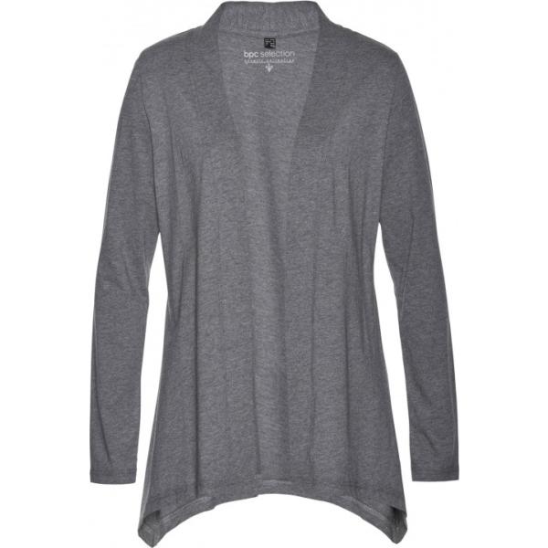 Cardigan jersey Bpc selection grigio