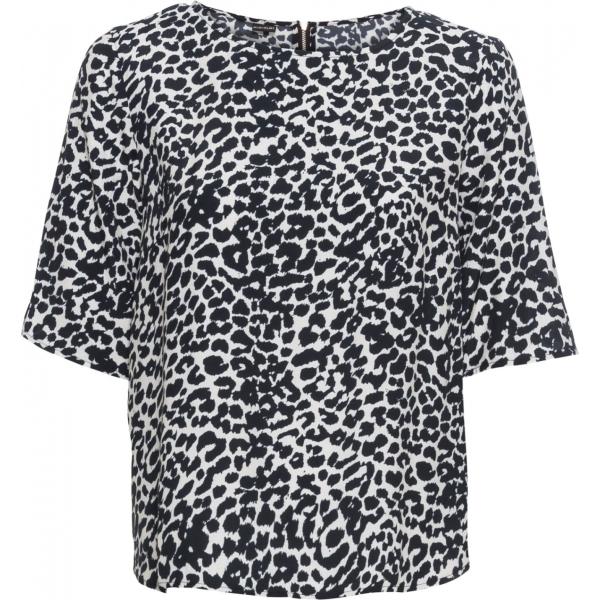 Blusa con zip marrone Bodyflirt marrone