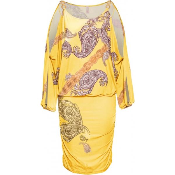 BODYFLIRT boutique giallo paisley