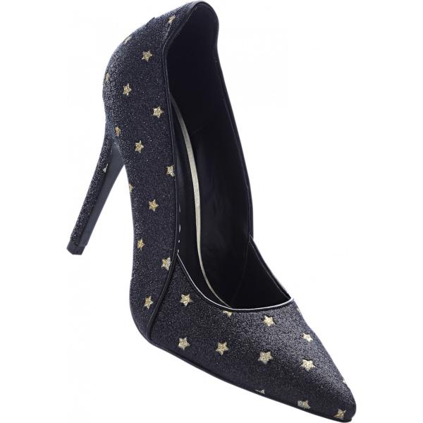 Décolleté pumps con tacco alto nero Rainbow nero