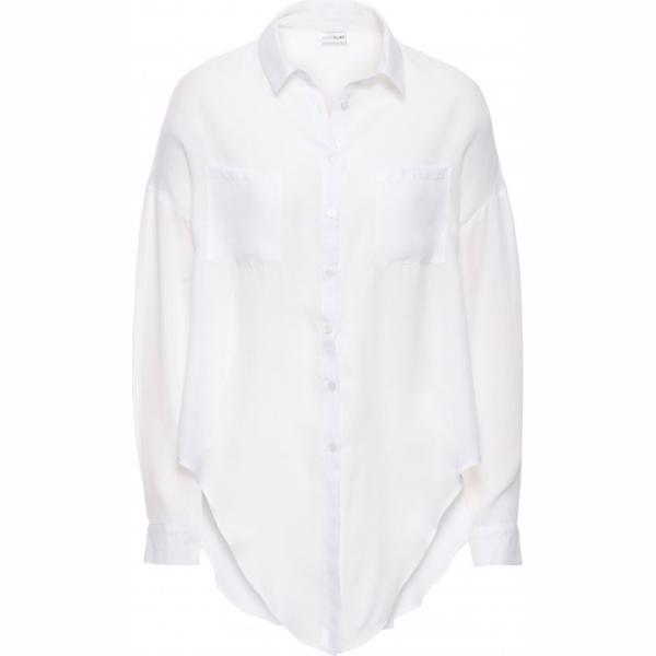 Camicetta con taschini lunga bianco Bodyflirt bianco