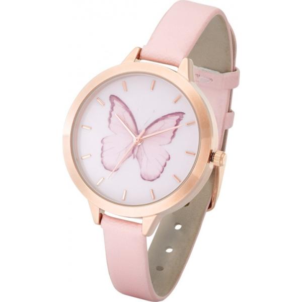 Orologio farfalla oro e argento e pastello Bpc bonprix collection giallo