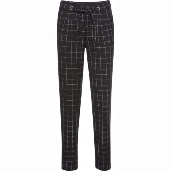 Pantalone a quadri nero Rainbow nero a quadri