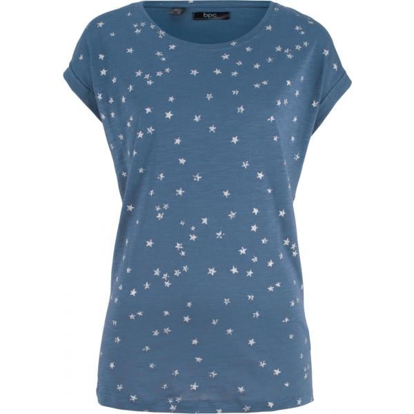 T-shirt blu Bpc bonprix collection blu a quadri