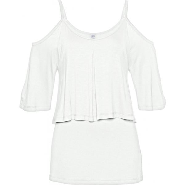 Maglia con spalle scoperte bianco Bpc selection bianco