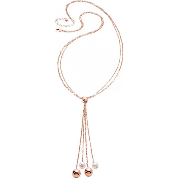 Collana lunga con sfere oro Bpc bonprix collection giallo