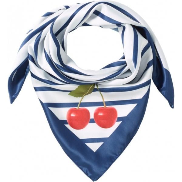 Sciarpa copricapo a righe blu Bpc bonprix collection blu a righe