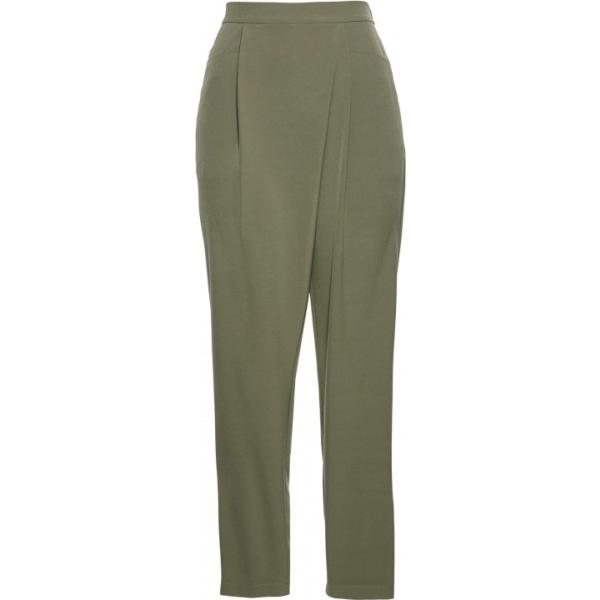 Pantalone con pieghe verde Bpc selection verde