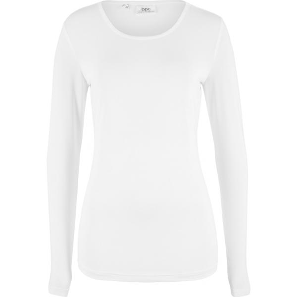 Maglia a maniche lunghe bianco Bpc bonprix collection bianco