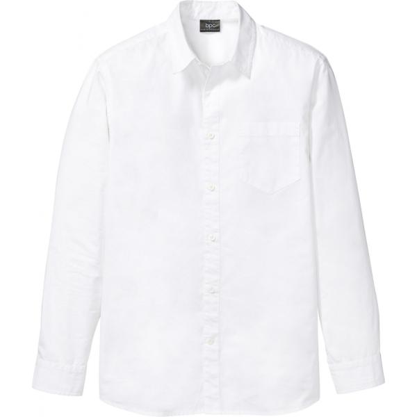 Camicia a maniche lunghe bianco Bpc bonprix collection bianco