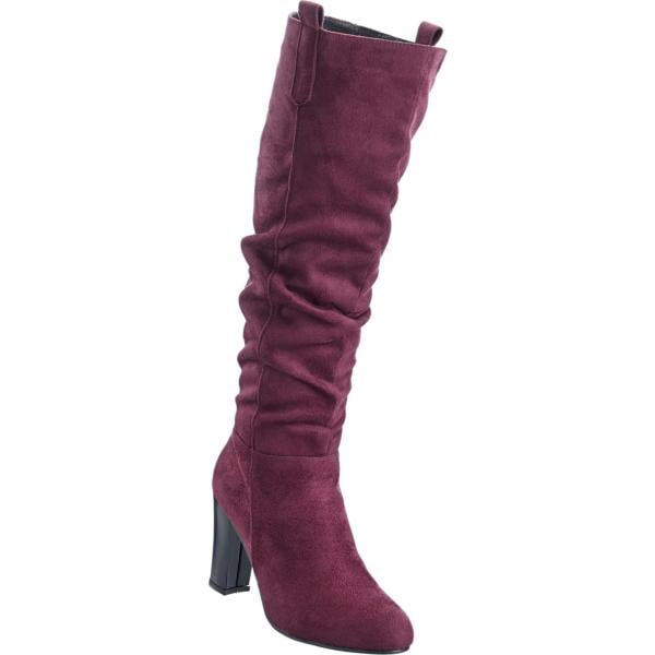 Stivali con zip rosso Bodyflirt rosso